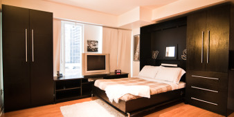 Furnished Apartment master bedroom